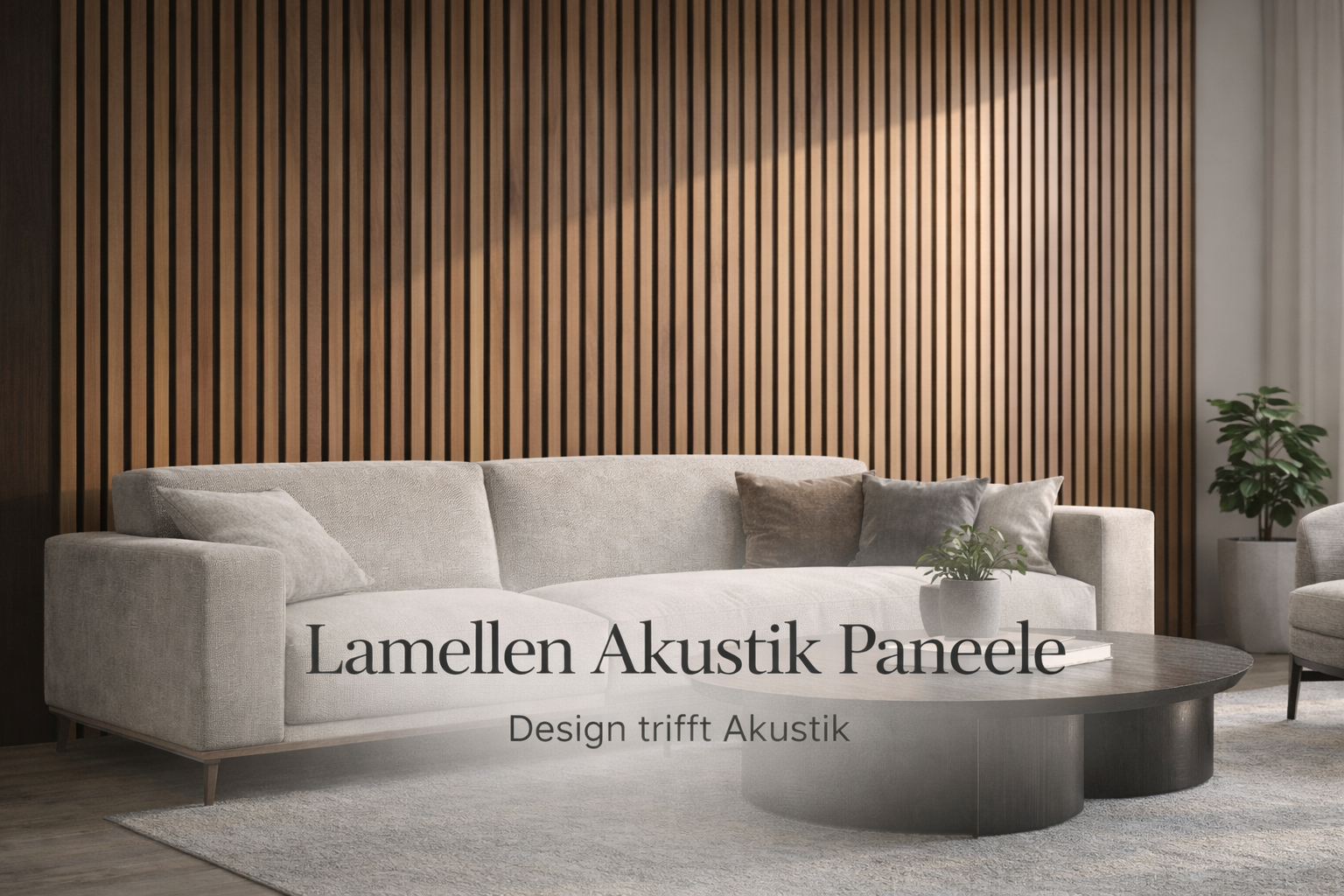 Lamellen Akustik Paneele