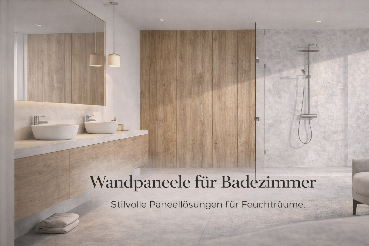 Wandpaneele für Badezimmer