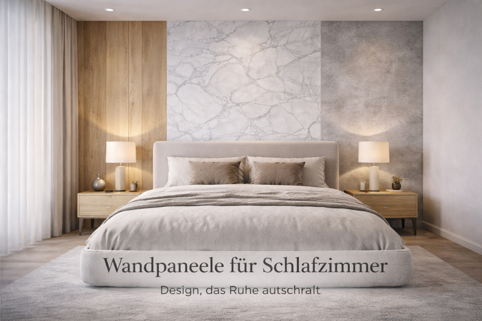 Wandpaneele für Schlafzimmer