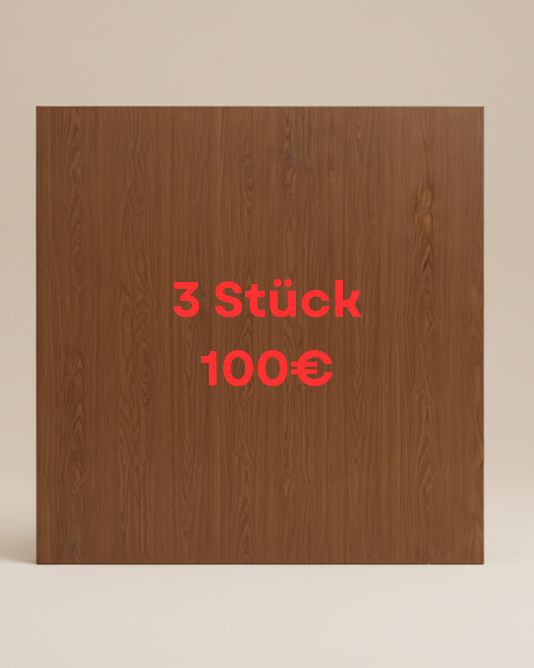 PVC Wandpaneel Mahagoni Holzoptik 280 × 122 cm – Wasserdicht & Fugenlos