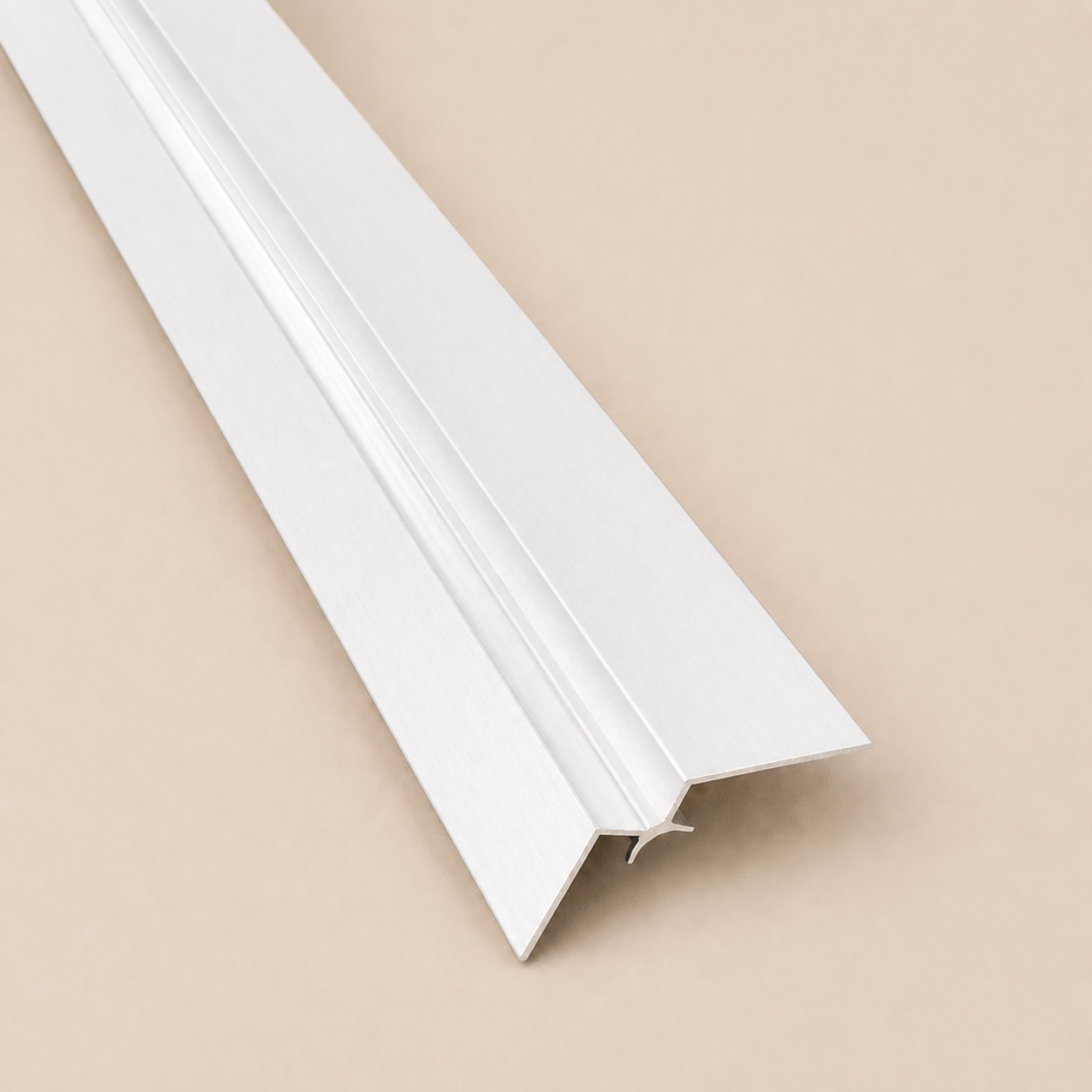Inneneckprofil Aluminium 20 x 12 mm – 240 cm Weiß