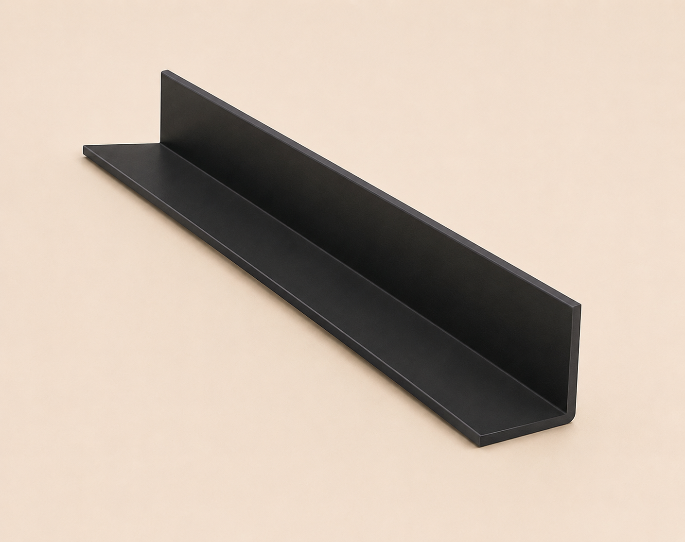Winkelprofil Schwarz aus Edelstahl | 15 × 15 mm, 20 × 20 mm & 30 × 30 mm - L Profil
