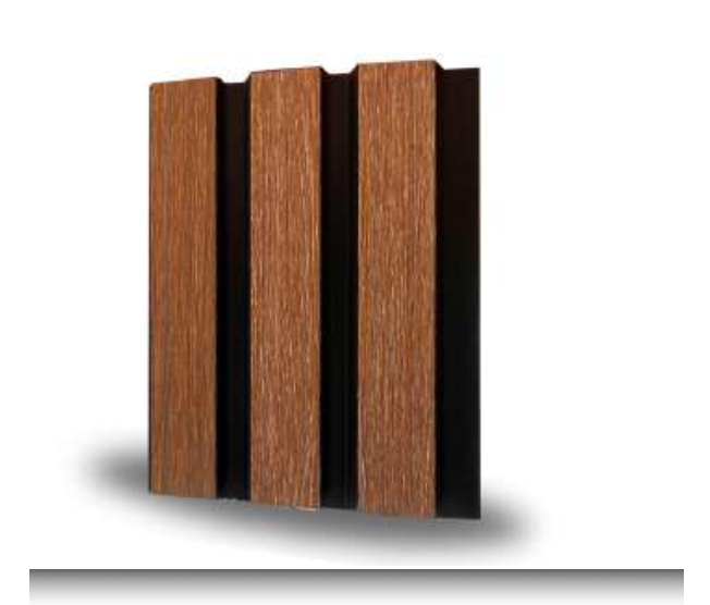 MDF-Wandverkleidung - New Wicker Walnuss-Ton 12 mm Dekorative Innenverkleidung