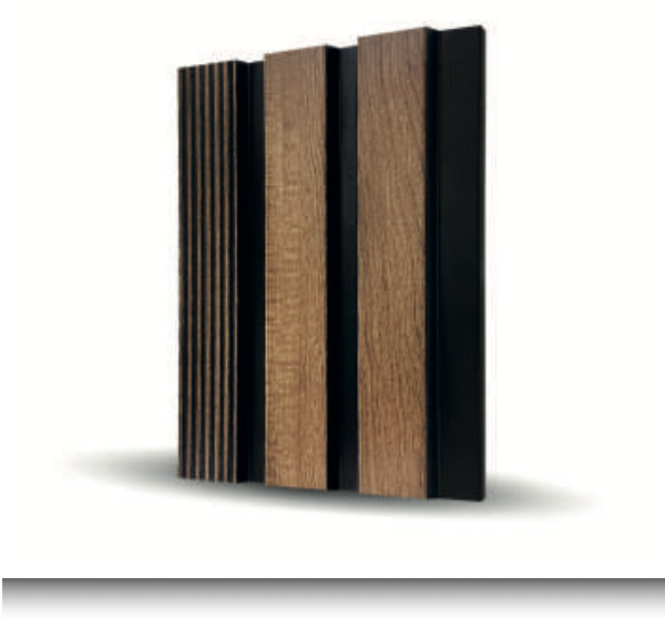 Dünne MDF-Wandverkleidungsplatte - Eiche 1 cm Natürliche Holzoptik