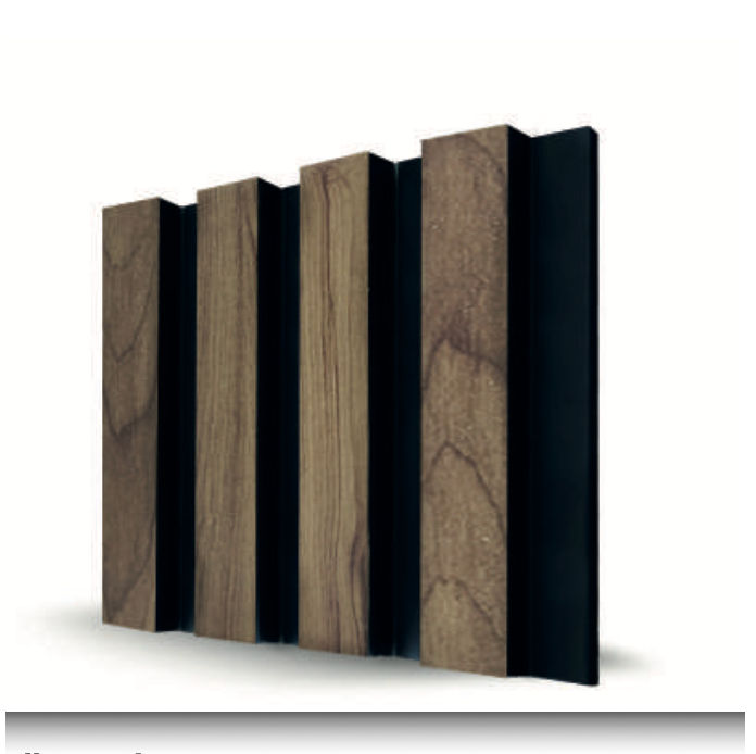 Panel ścienny MDF jasny dąb 20 cm | Nowoczesna okładzina ścienna drewniana