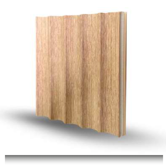 Kiefer MDF Wandplatte 15 cm | Natürliche Holzoptik Moderne Wandverkleidung