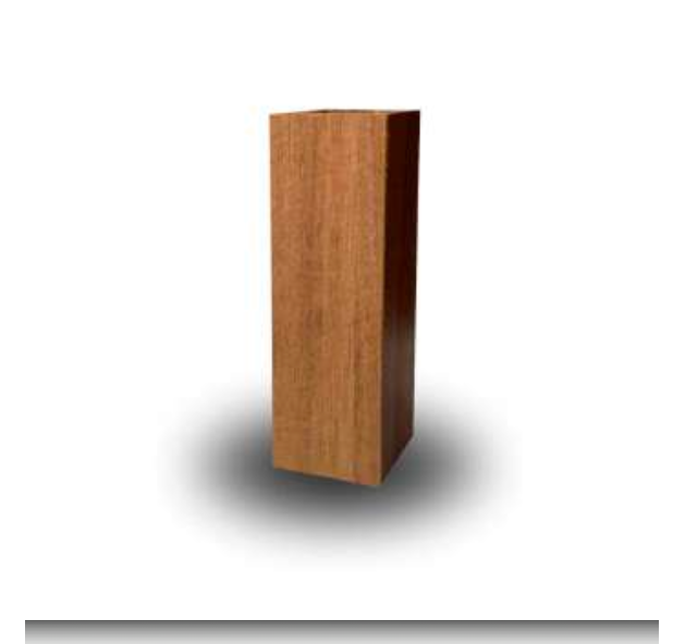 Wandpaneel-Trennprofil 4×4×280 cm | Dünnes Paneel-Trennprofil & Übergangslatte