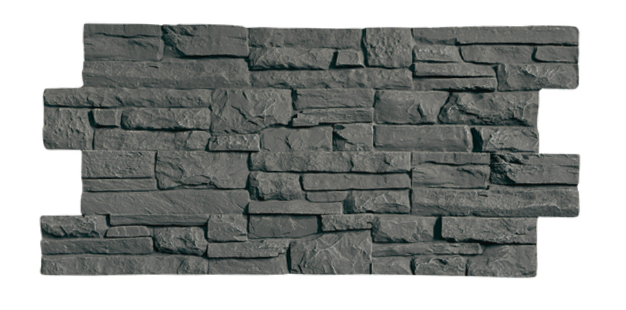Nástěnný panel v břidlicovém vzhledu | Dekorativní obklad stěny s kamenným efektem | 60×120 cm