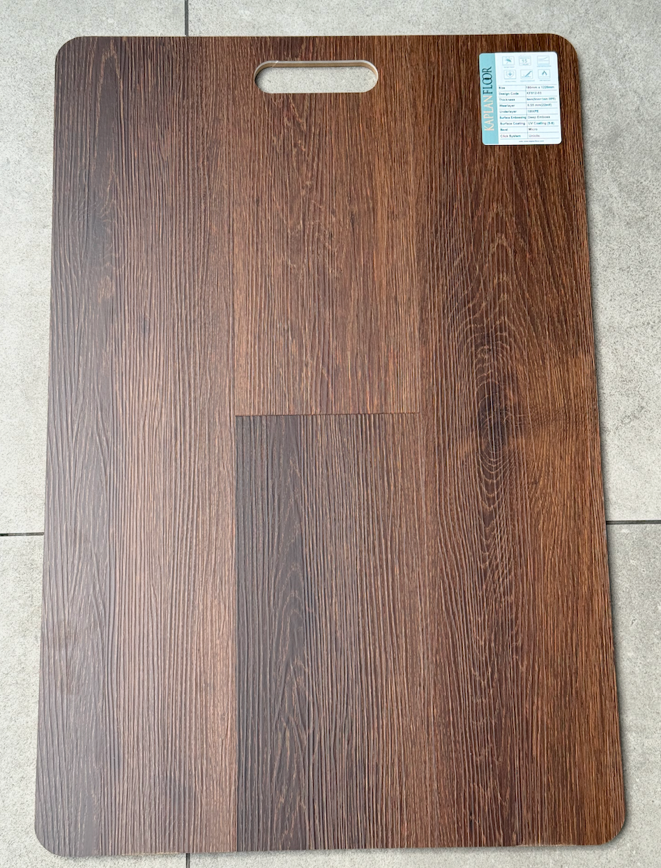 Walnuss Dunkel SPC Vinylboden – Wasserfester Klick Vinylboden 6 mm