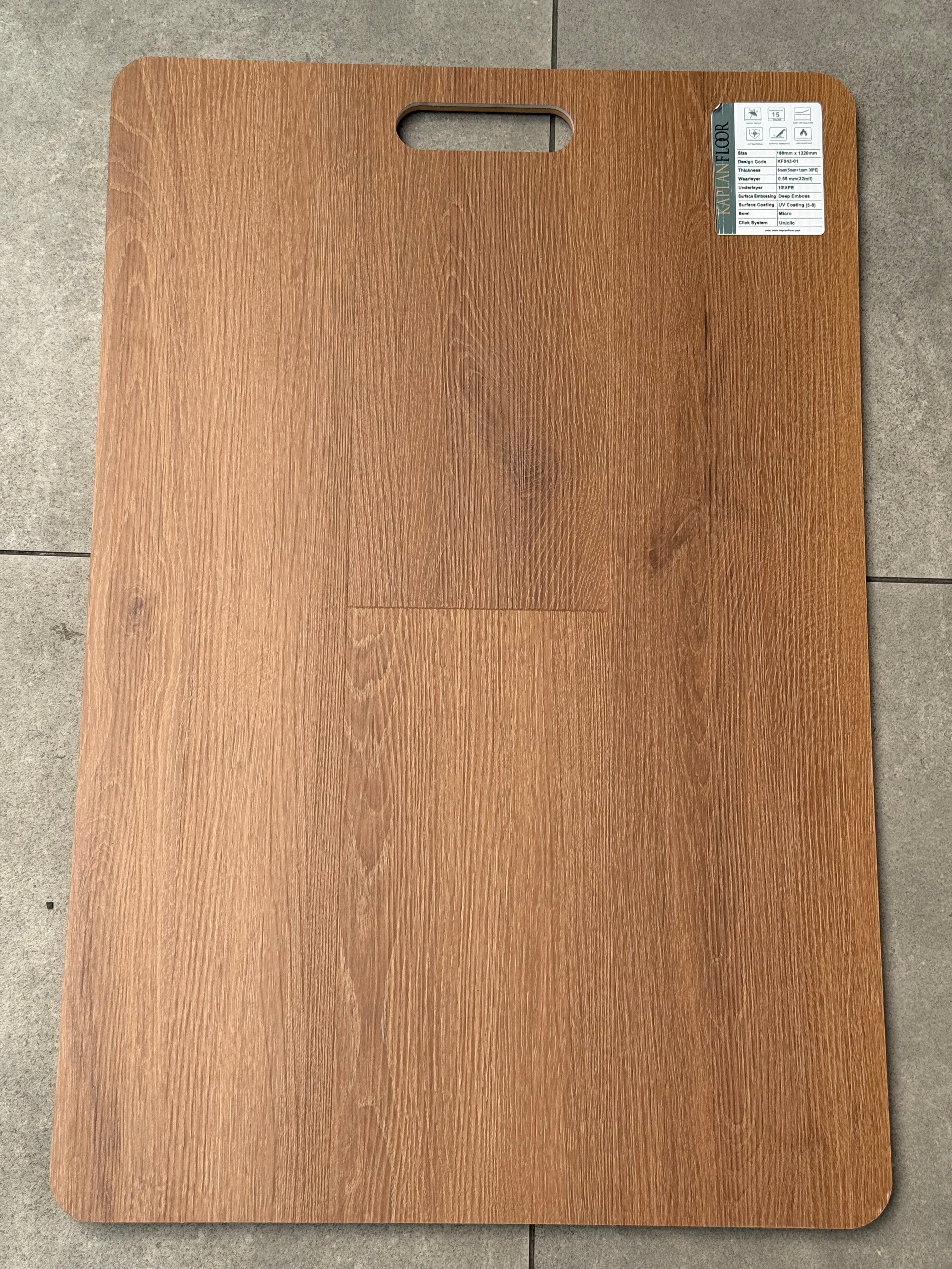 Honig Eiche SPC Vinylboden – Wasserfester Klick Vinylboden 6 mm