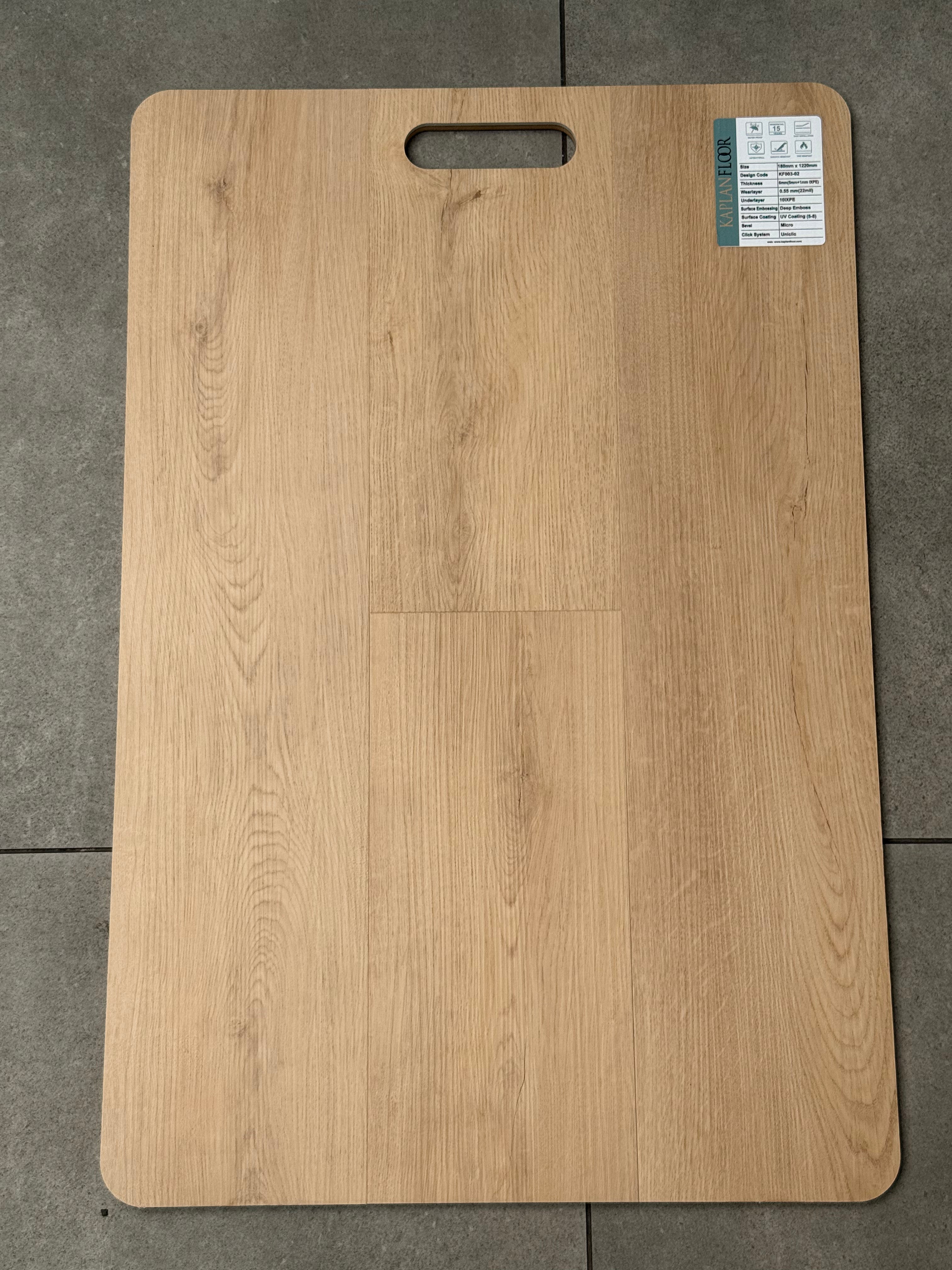 Creme Eiche SPC Vinylboden – Wasserfester Klick Vinylboden 6 mm