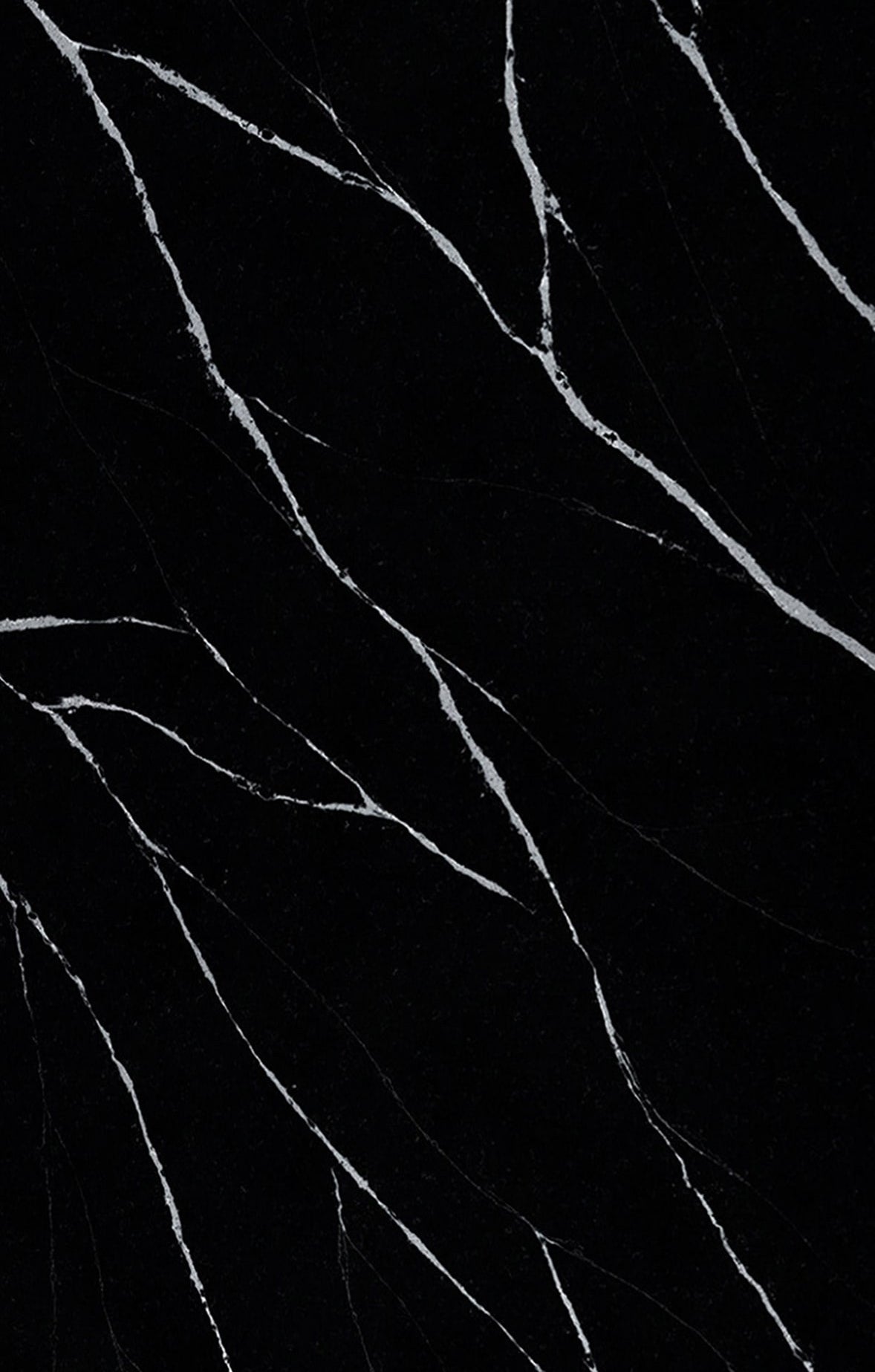 PVC Wandpaneel Carrara Schwarz 280 × 122 cm – Schwarze Marmoroptik, Wasserfest & Luxus Design