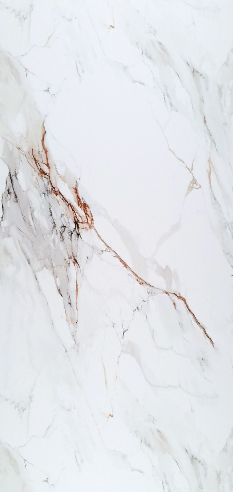 PVC Wandpaneel Soft Calacatta 280×122 cm – Weißes Marmor-Design, Wasserfest