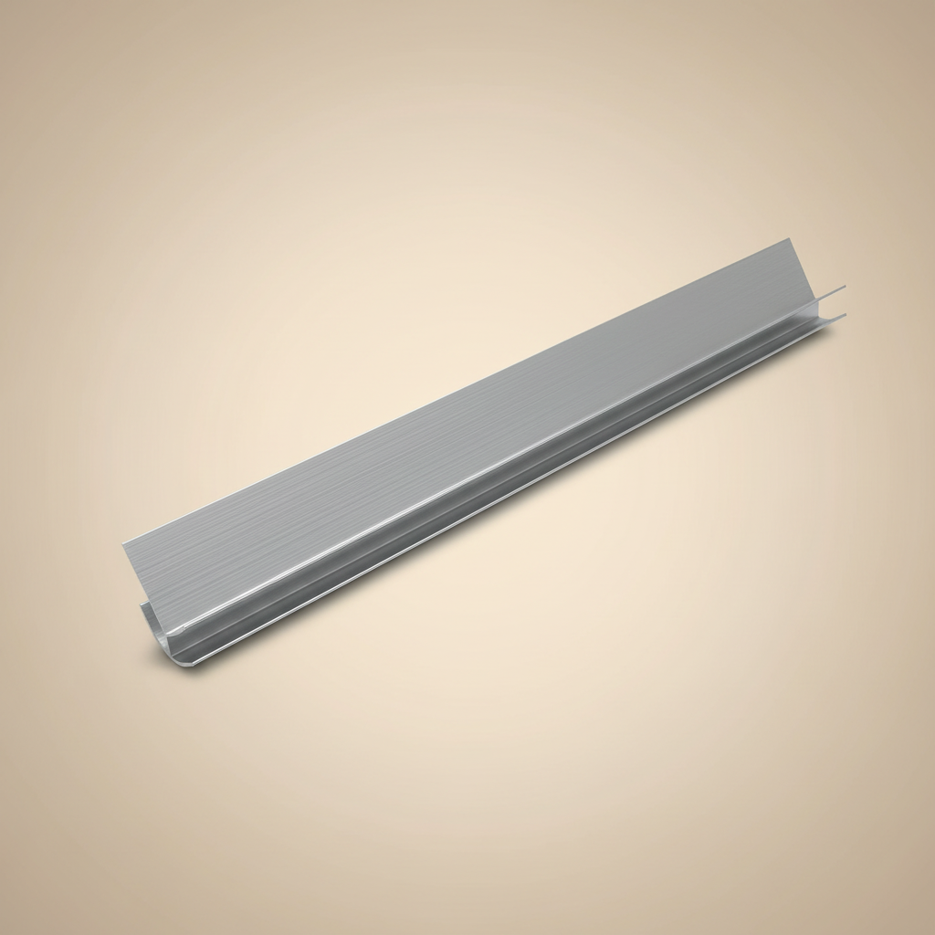 Aluminium Eckprofil Silber 270 cm – Außenkante, eloxiert, Schutzprofil