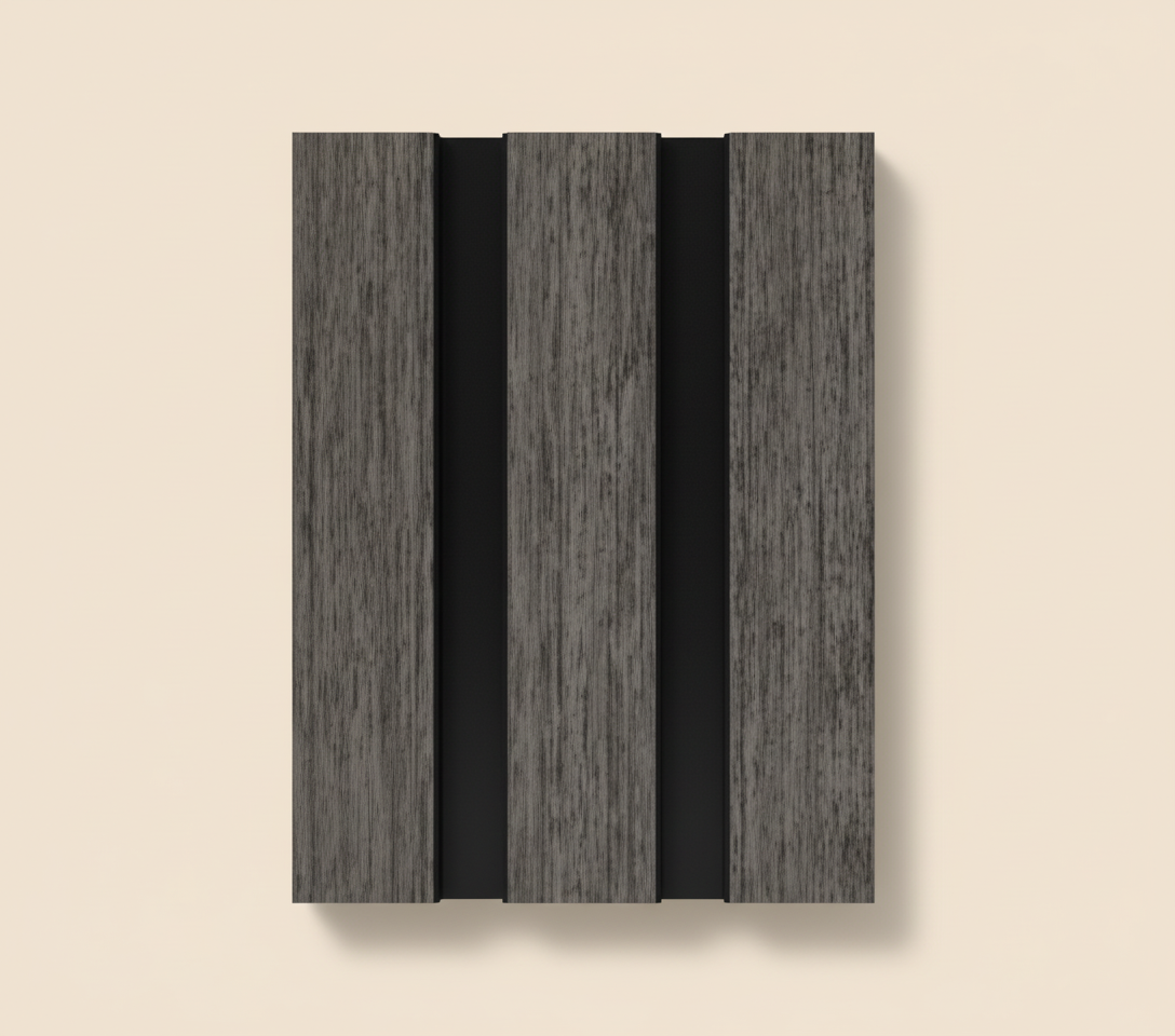 MDF-Wandverkleidung - Luna Grey Textured 12 mm Dekorative Wandverkleidung für Innenräume