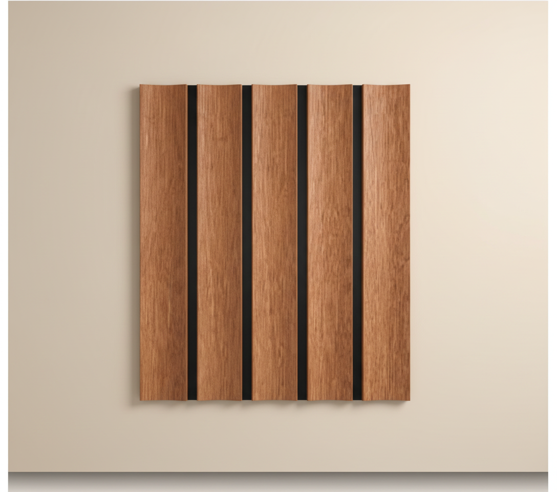 Kiefer Gold MDF Wandplatte 15 cm | Gold Detaillierte Holzoptik Moderne Beschichtung