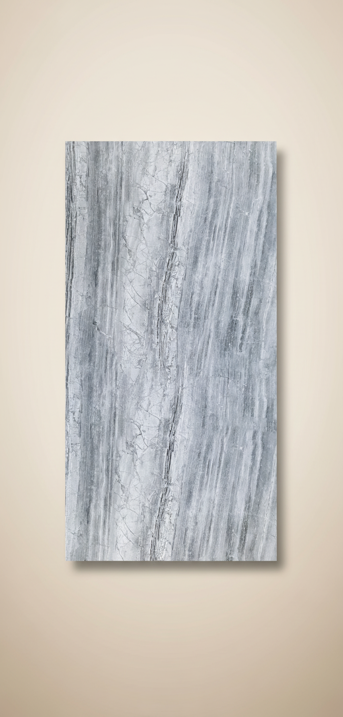 Panel ścienny PVC Titan szary marmur 280 × 122 cm – wodoodporny i nowoczesny