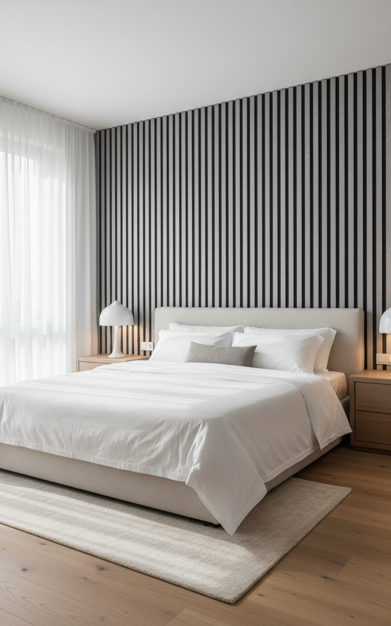 Akustik Wandpaneel 275 × 60 cm – Modernes Design & Schallabsorption