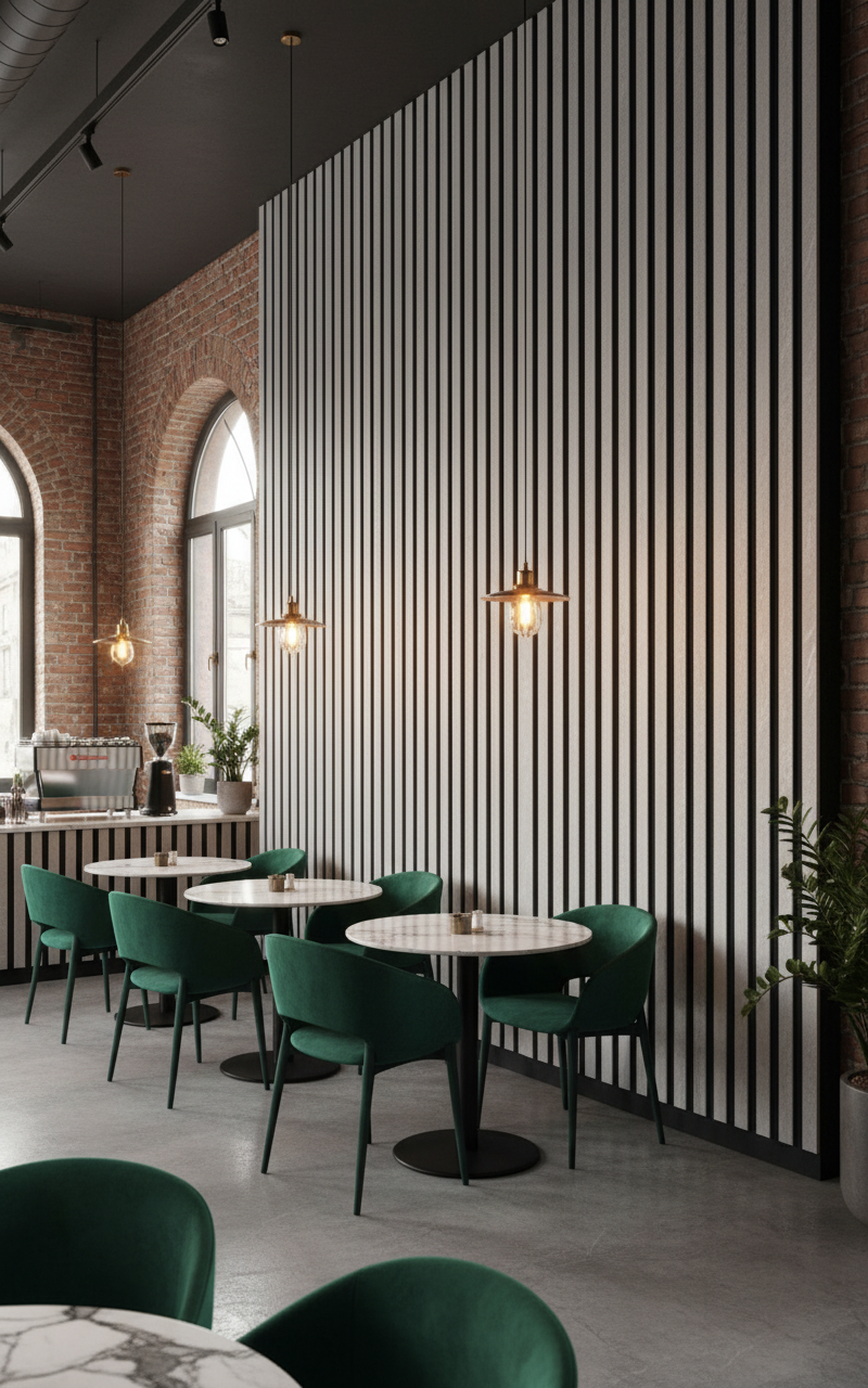 Akustik Wandpaneel 275 × 60 cm – Modernes Design & Schallabsorption