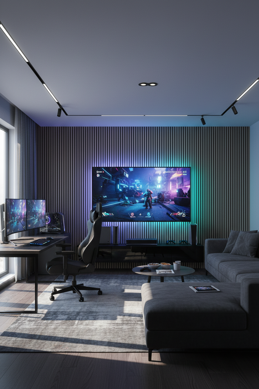 Akustik Wandpaneel Vintage 275×60 cm – & Schalldämmung