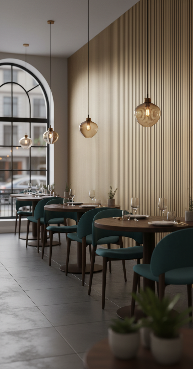 Akustik Wandpaneel Weiß Gold 275×60 cm – Premium Lamellen & Schalldämmung