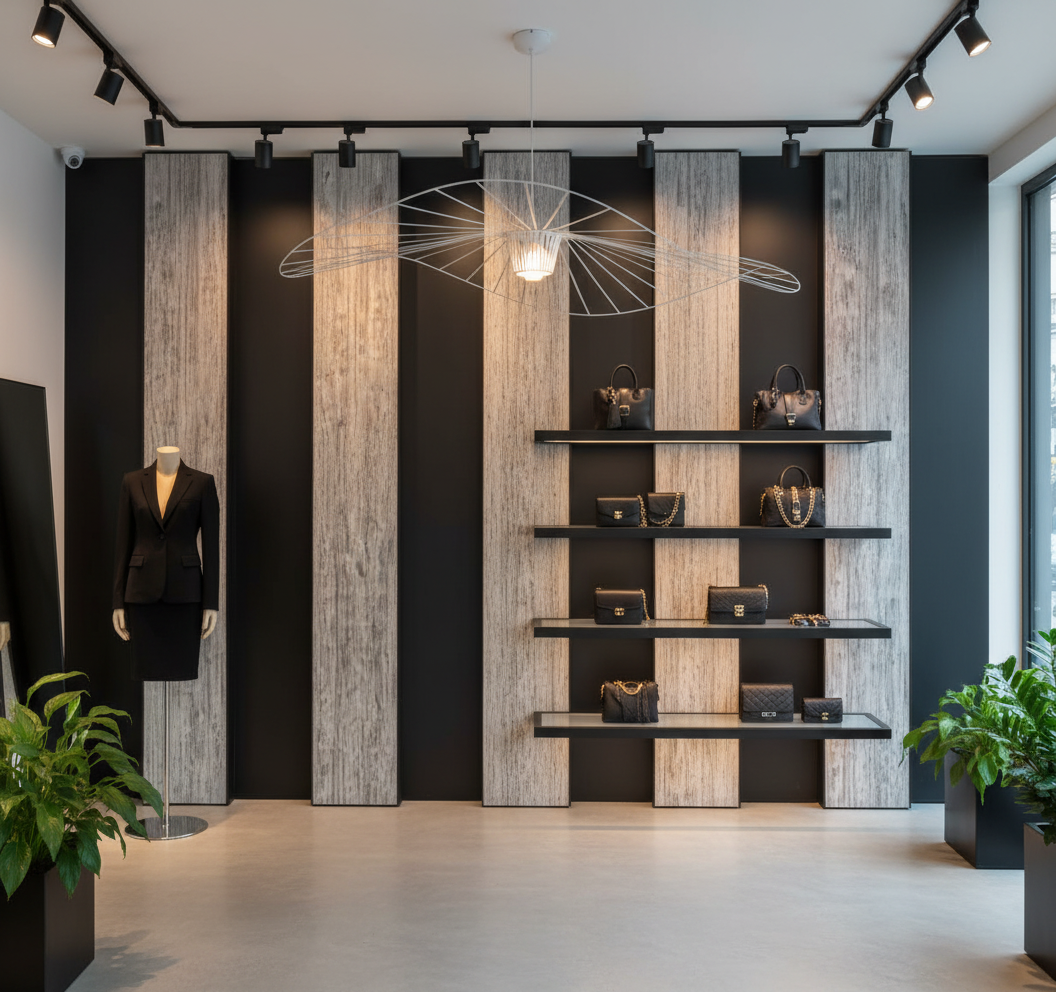 MDF Wall Cladding - Light Grey Textured Modern Decorative Interior Wall Cladding