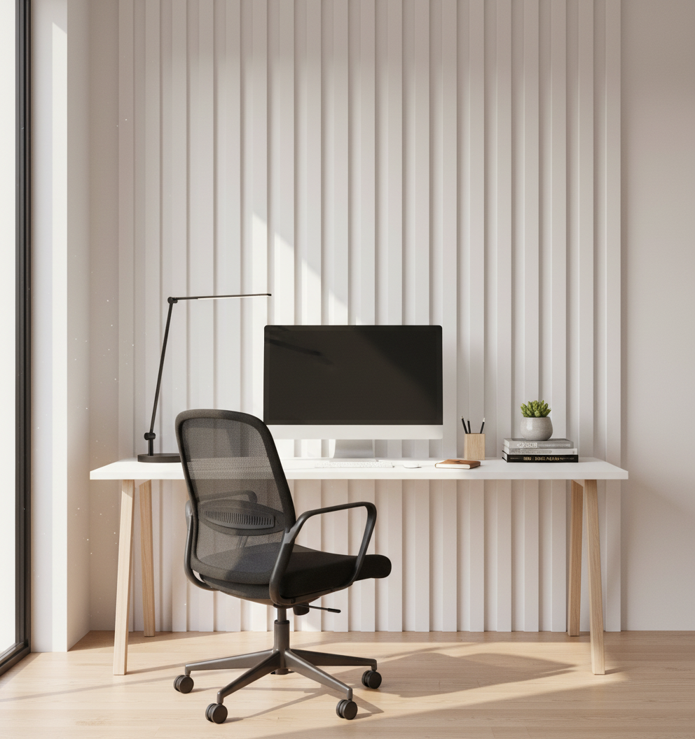 MDF Wall Cladding Panel - White Paintable Decorative Interior Cladding