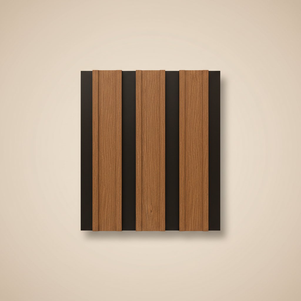 MDF-Wandverkleidung - New Wicker Walnuss-Ton 12 mm Dekorative Innenverkleidung
