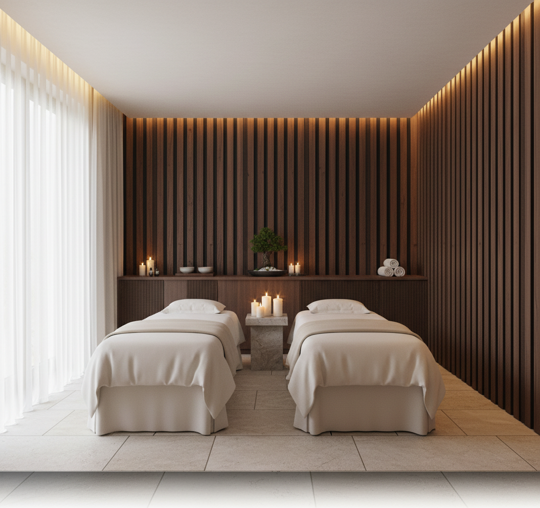 Dünne MDF-Wandverkleidung - Walnuss 1 cm Moderne Wandverkleidung