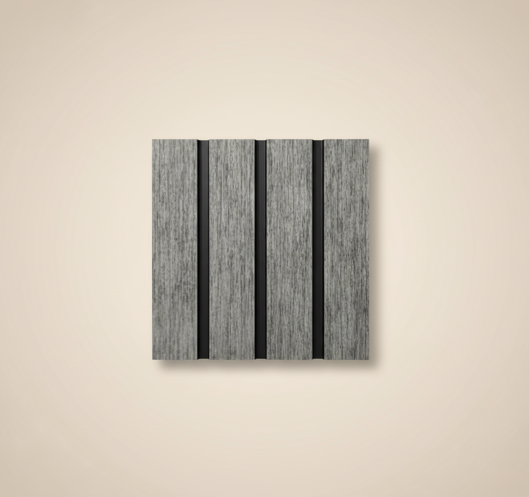 Luna Grey MDF-vægpanel 20 cm | Moderne betoneffekt Bred laminatbelægning