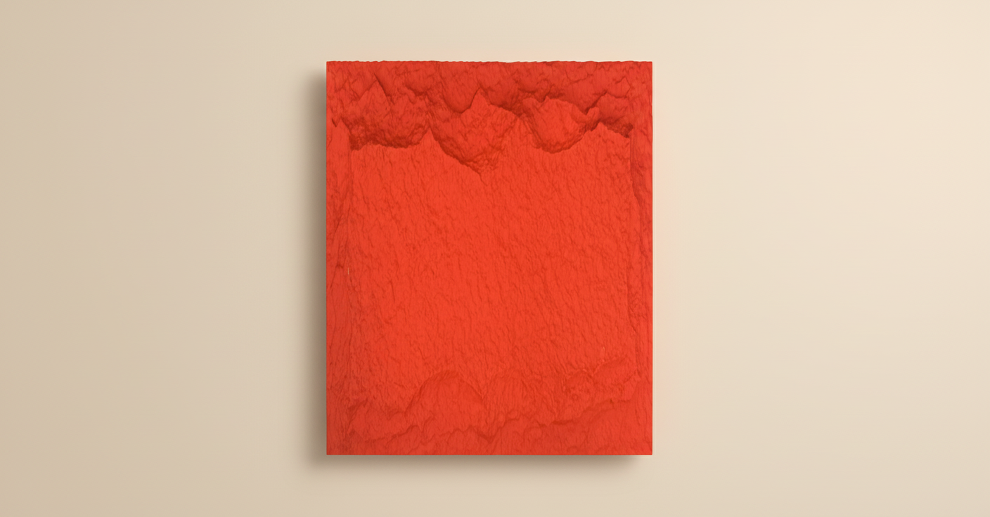 Red Dragon Rock Look Wandpaneel | Stein-Effekt Dekorative Wandverkleidung | 60×120 cm