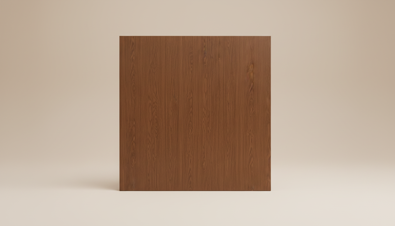 PVC Wandpaneel Mahagoni Holzoptik 280 × 122 cm – Wasserdicht & Fugenlos