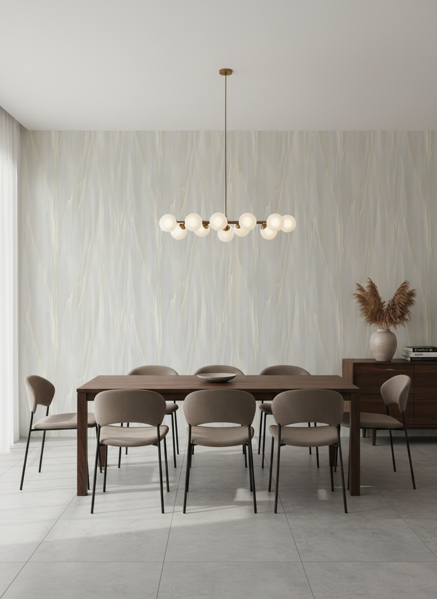 Panele ścienne PVC Moji Cream 260 x 122 cm – Szlachetna kremowa optyka do nowoczesnych wnętrz