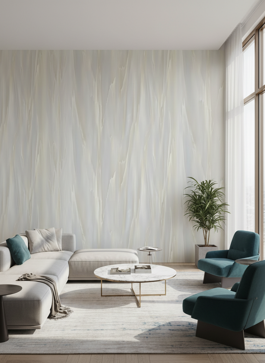 Panele ścienne PVC Moji Cream 260 x 122 cm – Szlachetna kremowa optyka do nowoczesnych wnętrz