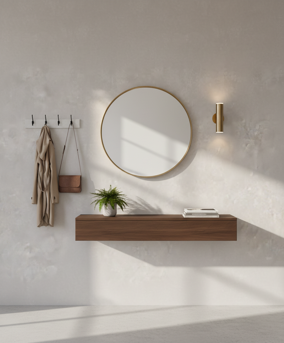 SPC nástěnný panel Concrete Light 260 x 122 cm – Betonový vzhled světle šedý, moderní & voděodolný