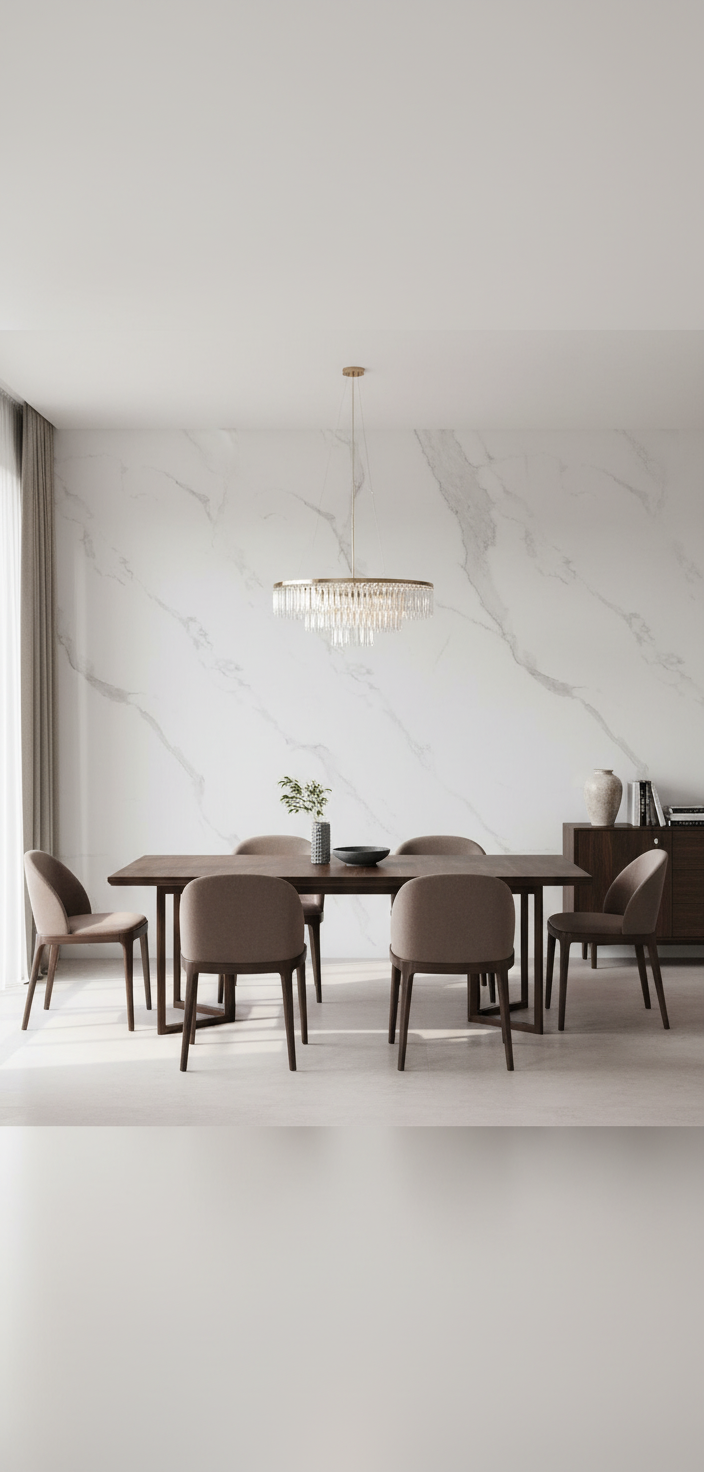 Panele ścienne PVC Calacatta Wind 260 x 122 cm – szlachetny biały marmur