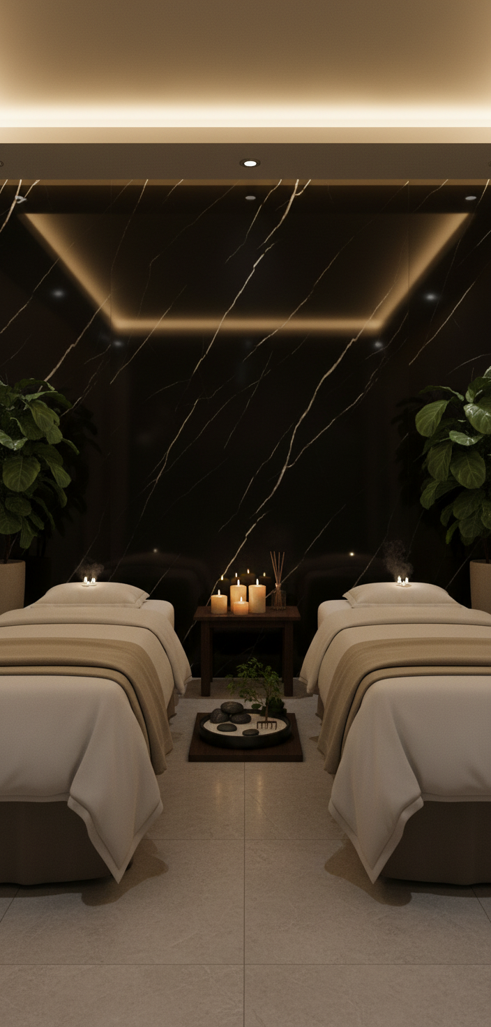 Panele ścienne PVC Night 260 x 122 cm – czarna marmurowa optyka z delikatnymi białymi żyłkami