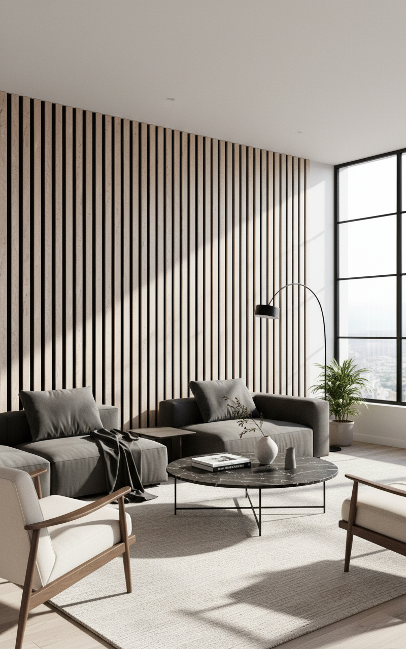 Akustik Wandpaneel Sonomon 275 × 60 cm – Modernes Design & Schallabsorption