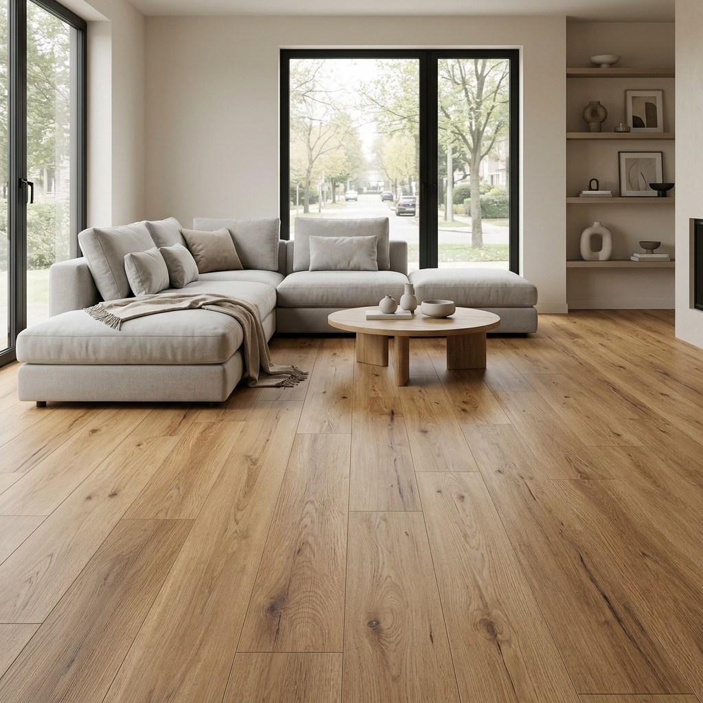 Eiche Natur SPC Vinylboden – Wasserfester Klick Vinylboden 6 mm