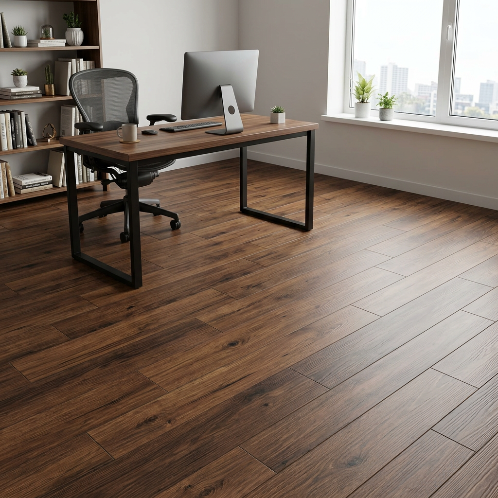 Walnuss Dunkel SPC Vinylboden – Wasserfester Klick Vinylboden 6 mm