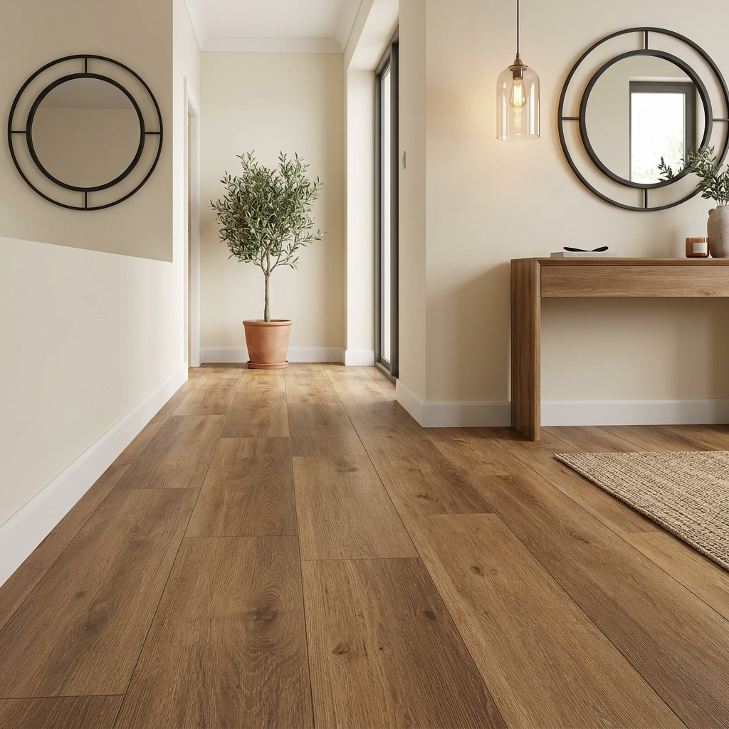 Eiche Rustikal Mix SPC Vinylboden – Wasserfester Klick Vinylboden 6 mm