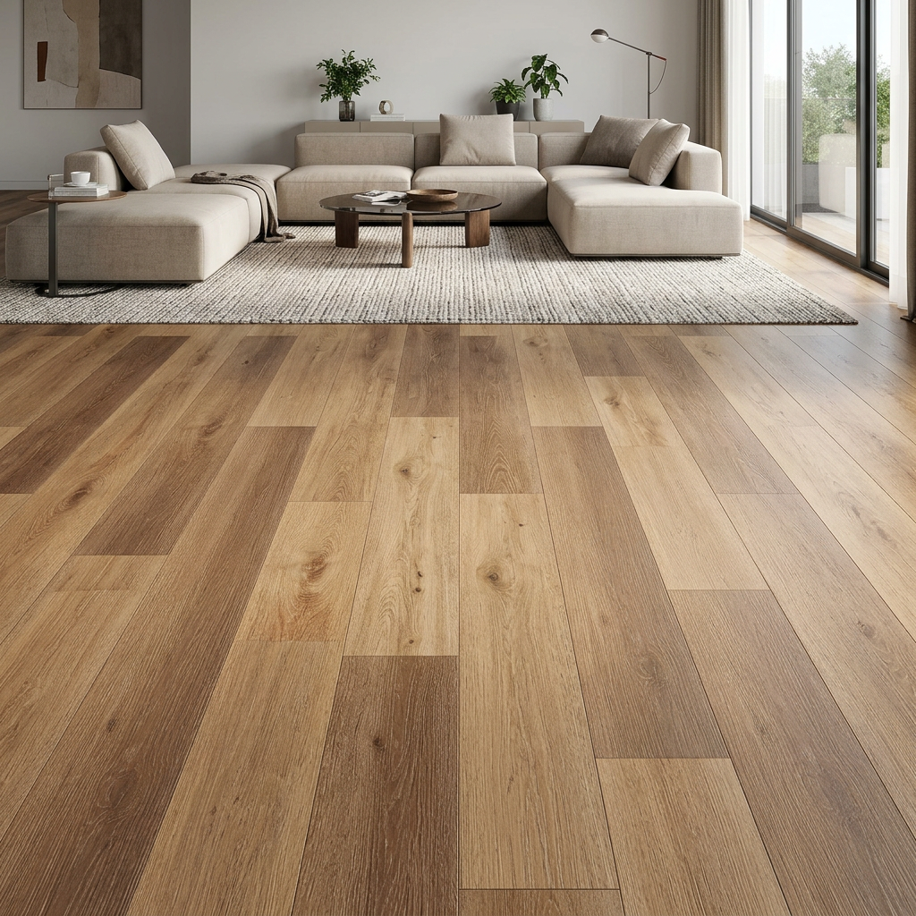 Eiche Rustikal Mix SPC Vinylboden – Wasserfester Klick Vinylboden 6 mm