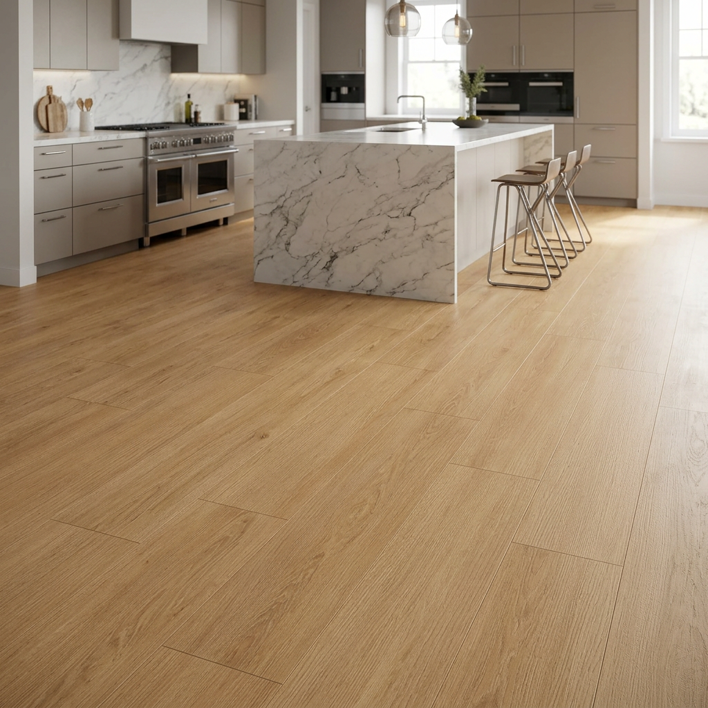 Sand Eiche SPC Vinylboden – Wasserfester Klick Vinylboden 6 mm