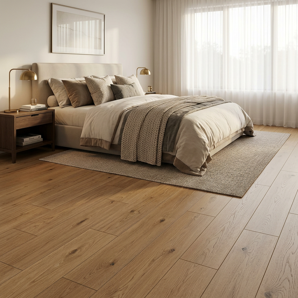 Landhaus Eiche SPC Vinylboden – Wasserfester Klick Vinylboden 6 mm