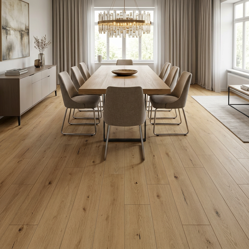 Natur Eiche SPC Vinylboden – Wasserfester Klick Vinylboden 6 mm