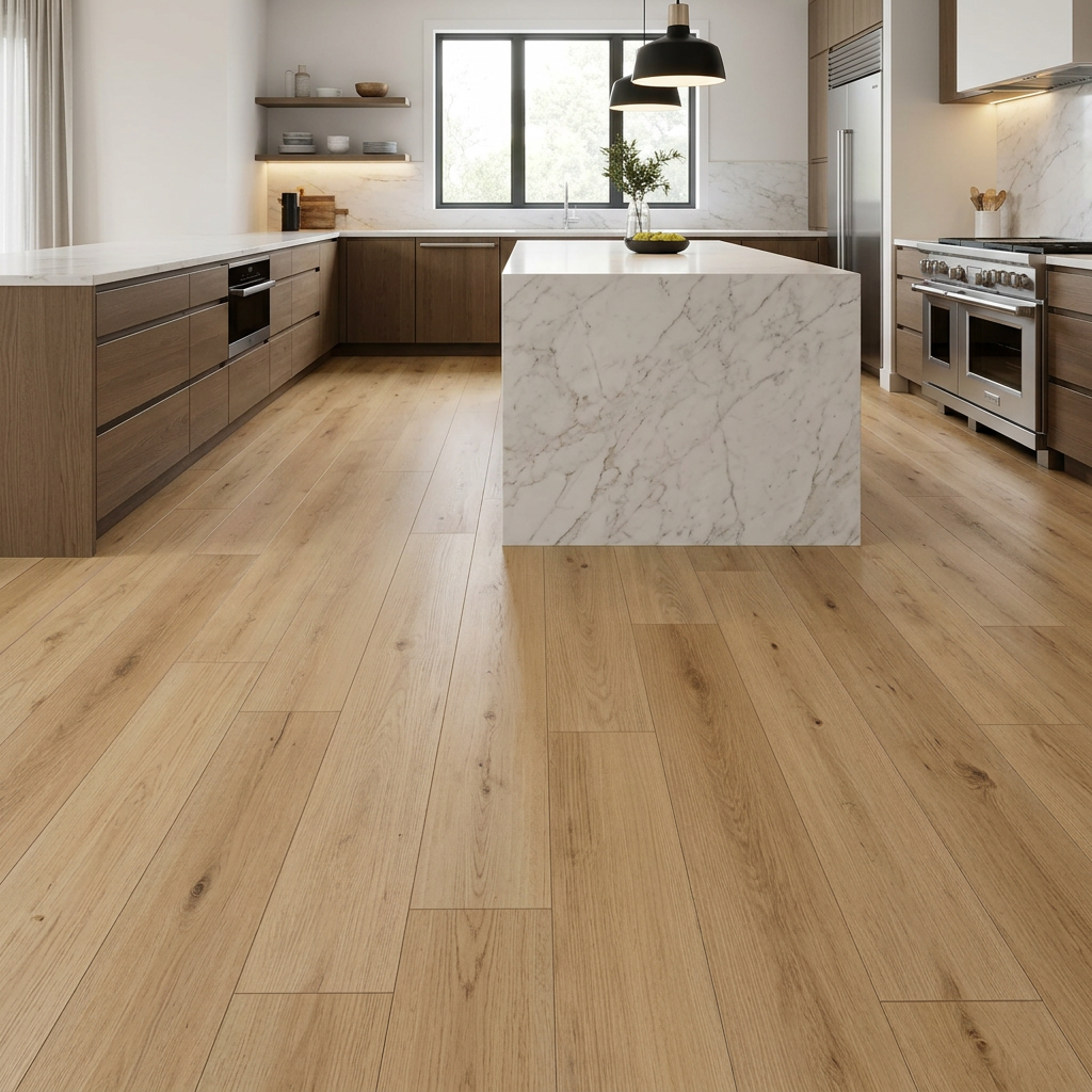 Natur Eiche SPC Vinylboden – Wasserfester Klick Vinylboden 6 mm