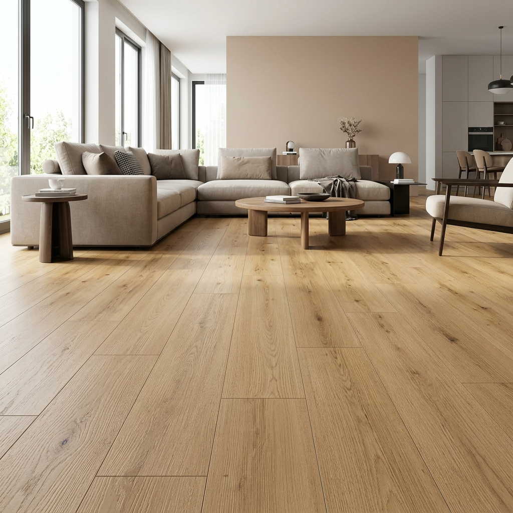 Natur Eiche SPC Vinylboden – Wasserfester Klick Vinylboden 6 mm