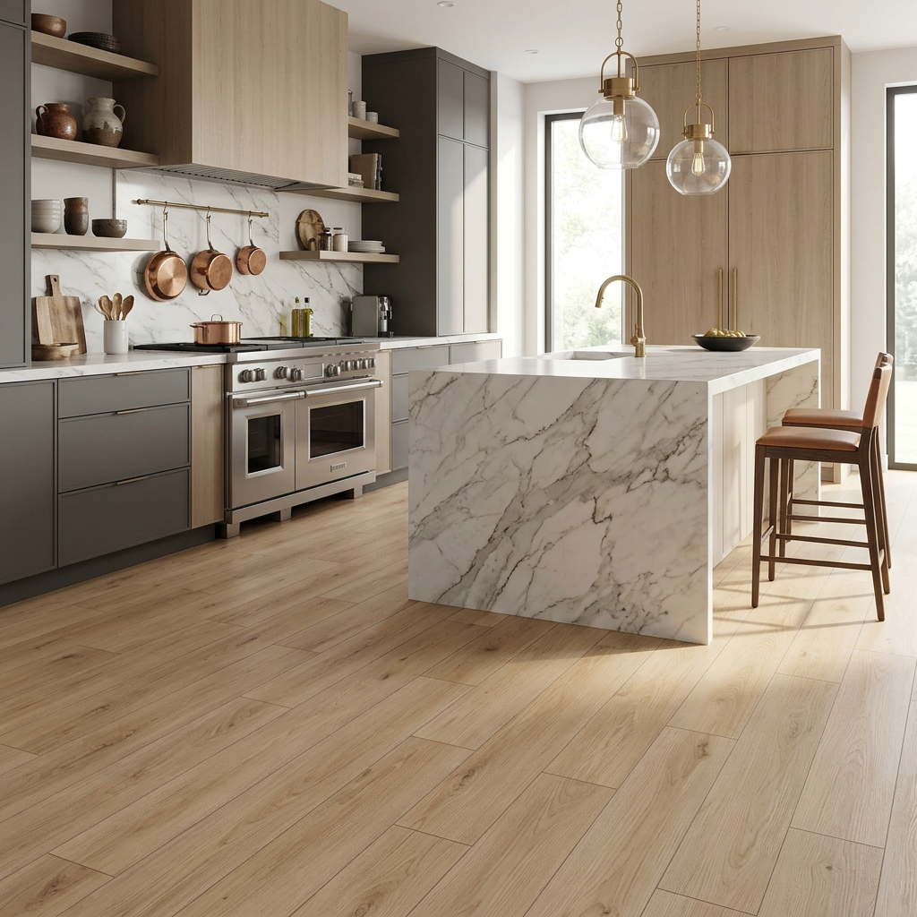 Nordic Eiche SPC Vinylboden – Wasserfester Klick Vinylboden 6 mm