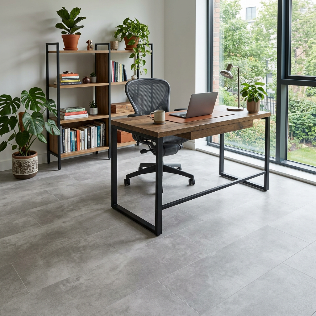 Beton Hellgrau SPC Vinylboden – Wasserfester Klickboden 6 mm