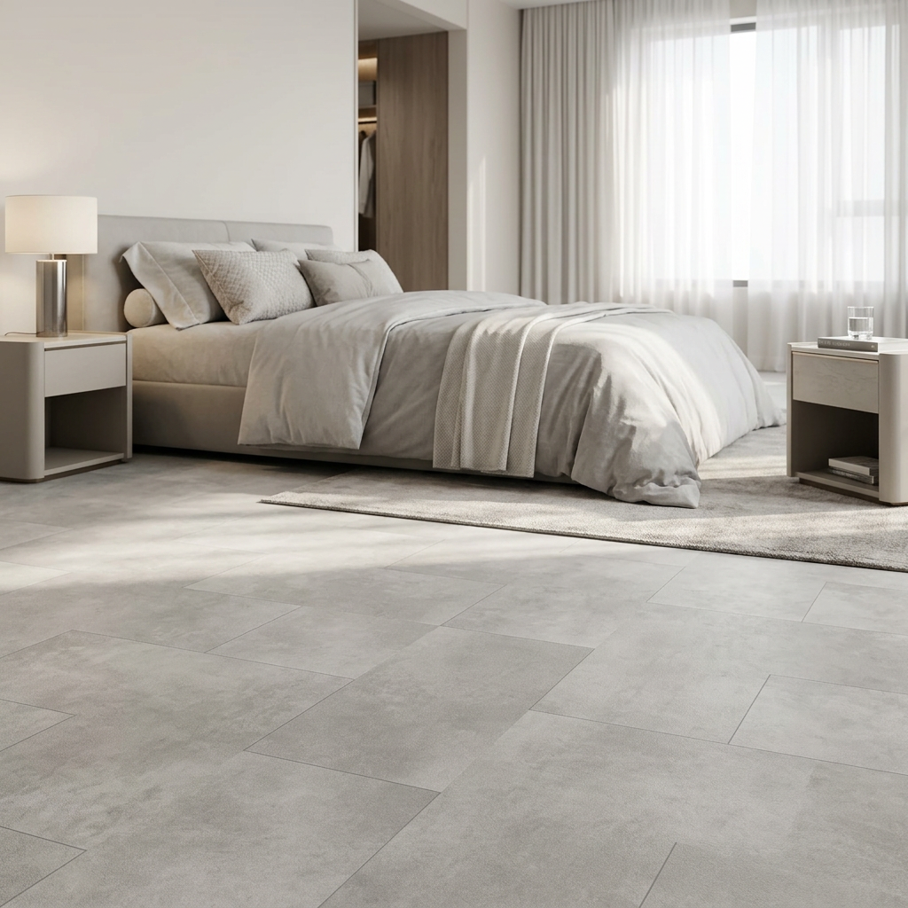 Beton Hellgrau SPC Vinylboden – Wasserfester Klickboden 6 mm